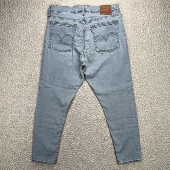 Levi’s Jeans Women’s Size 32 (Actual 30x26) Blue Wedgie Skinny High Rise - Picture 3 of 11